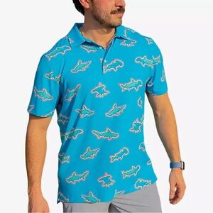 Chubbies Shark Performance Polo